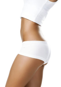 A woman who had liposuction in El Paso, Texas